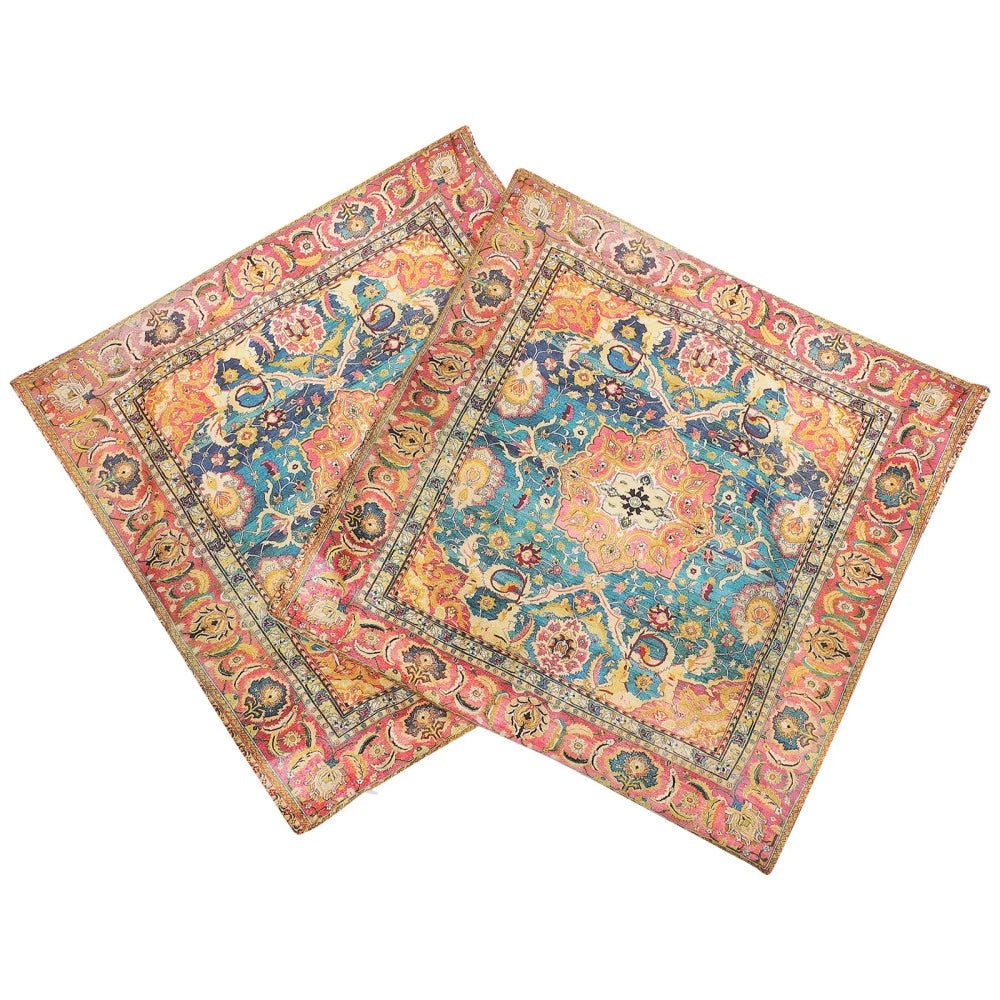 2 Pcs Pillow Case Home Throw Cover Decorative Pillows Covers For Bed