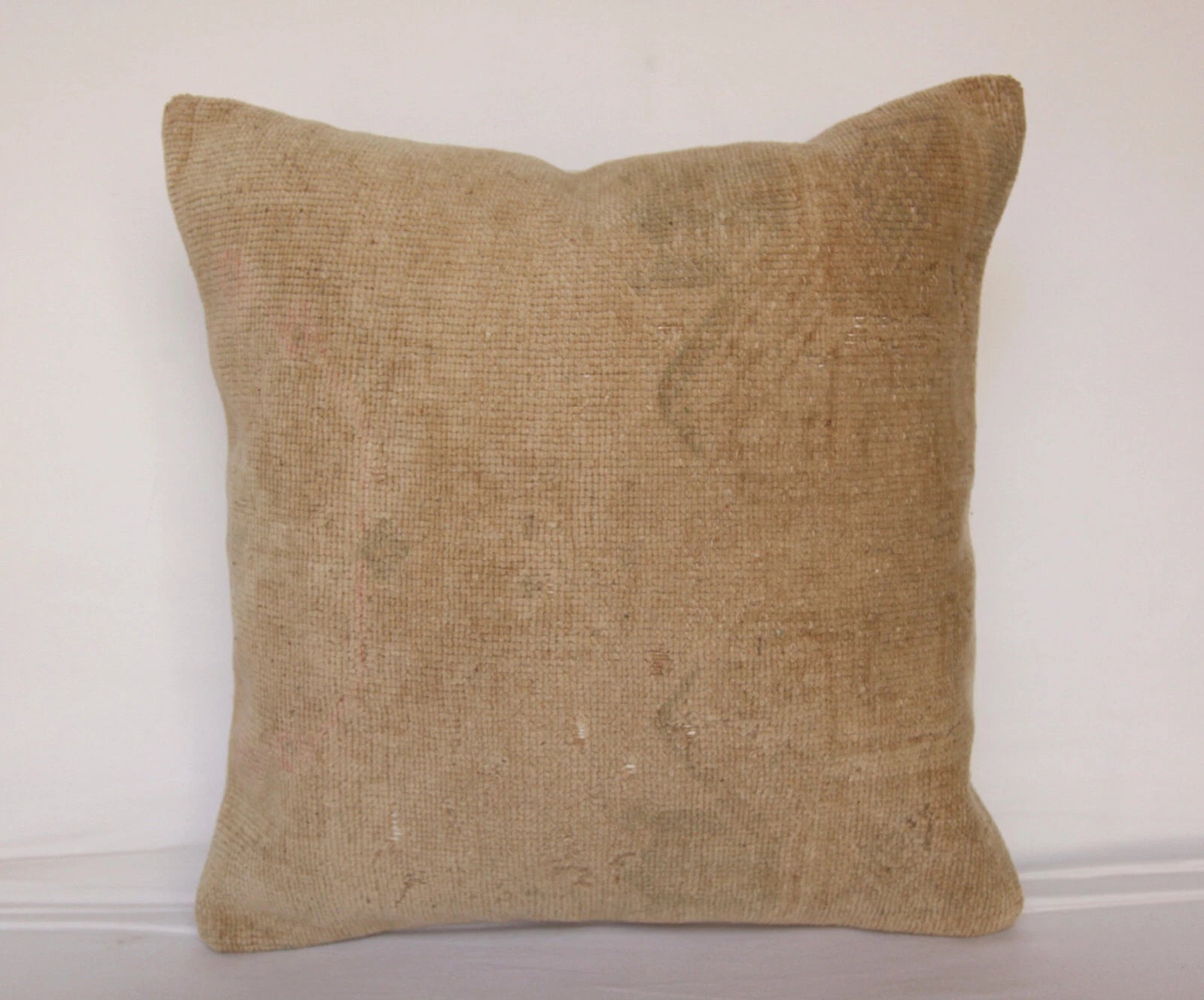 Rustic Turkish Rug Pillow,Cushion Cover for Sofa or Bed,Hndmade pillows