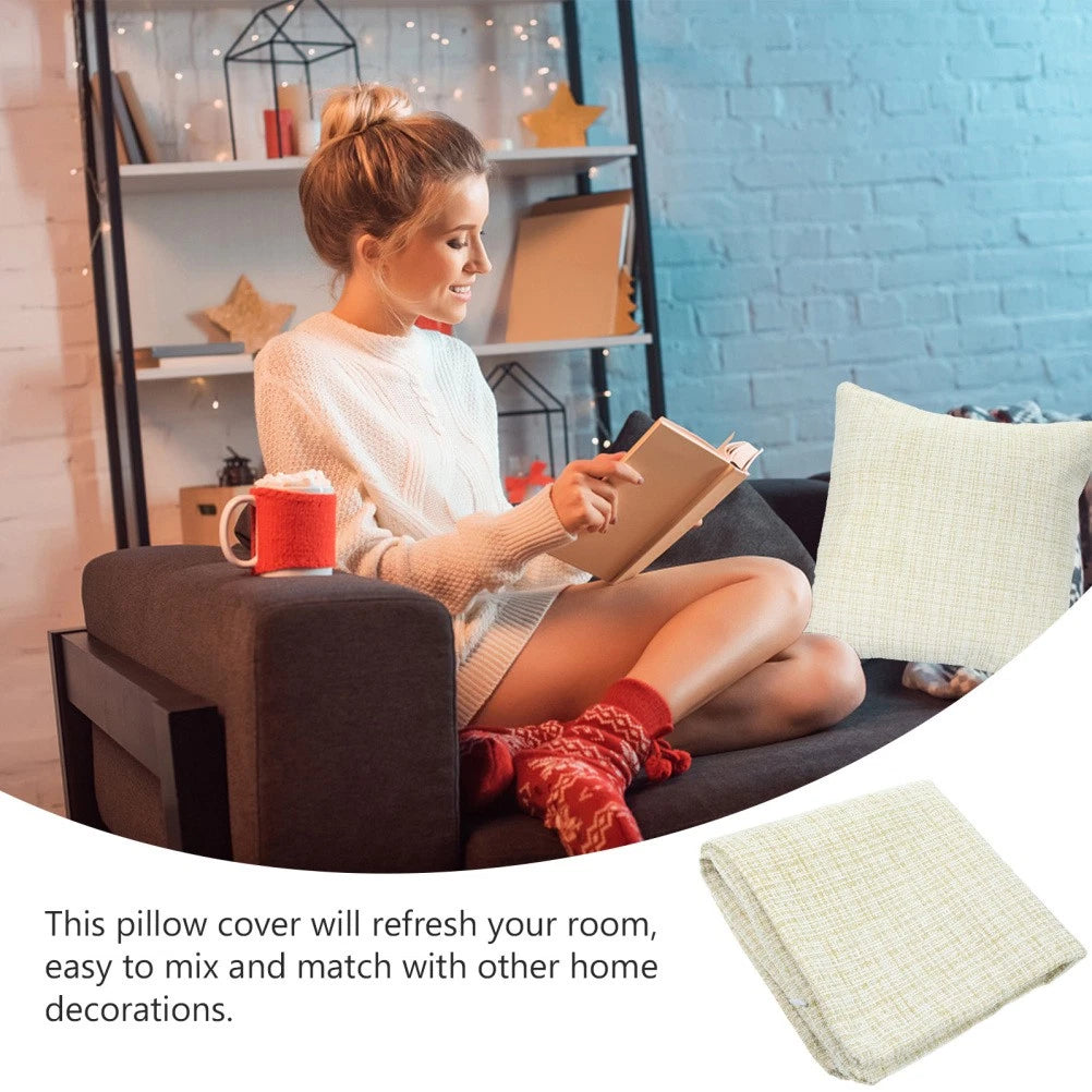 Pillow Case Square Cases Throw Cushion Cover Covers Sofa Couch Bed Pillowcases