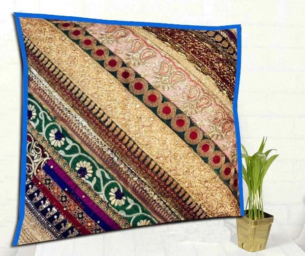 30" VINTAGE SARI HOME SOFA DÉCOR GIFT FOR GIRL FLOOR THROW CUSHION PILLOW COVER