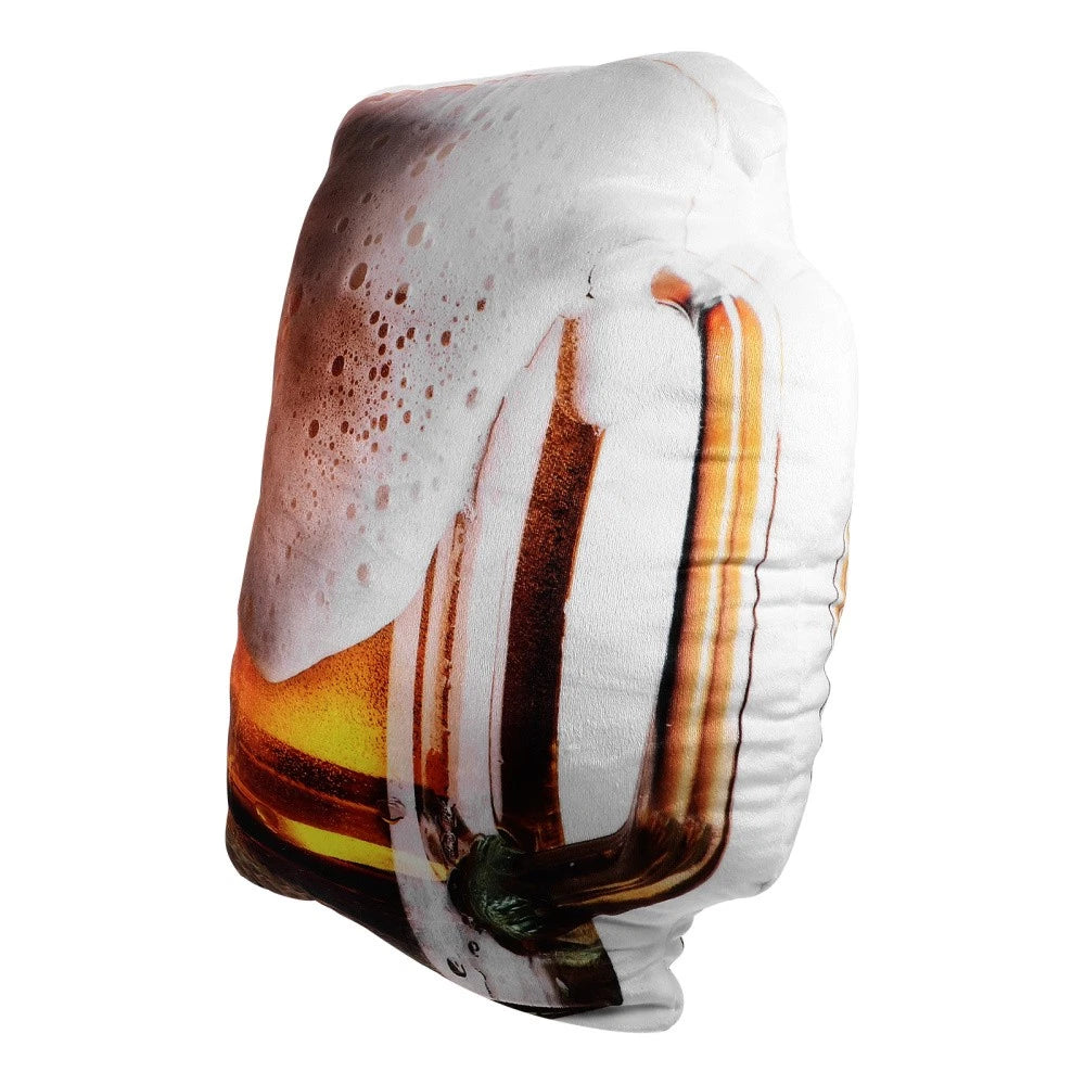 Beer Pillow Fun Shaped Pillows Funny Throw Couch Cartoon Cushion