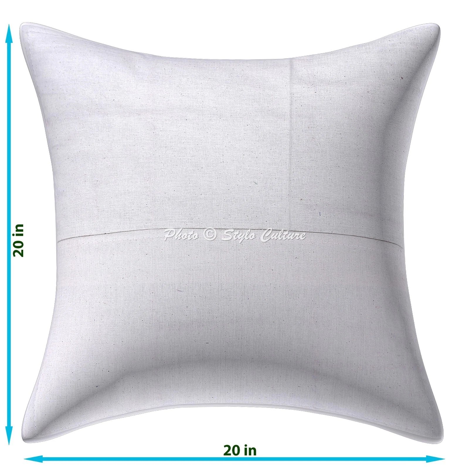 Decorative Home Decor 20 x 20 in Boho Cushion Cover Vintage Sofa Pillow Case