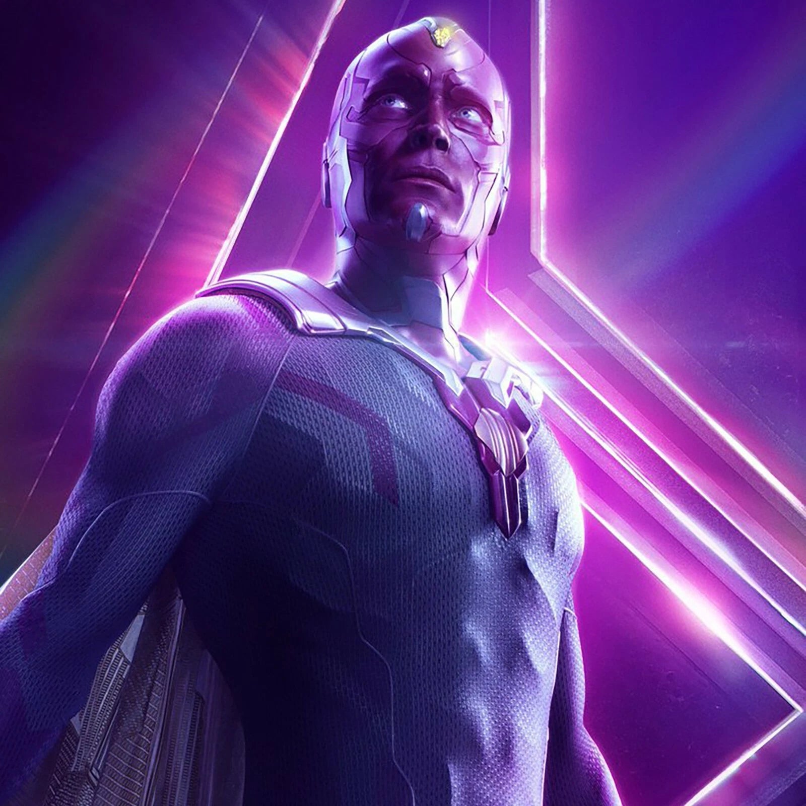 Avengers Vision 18 Inch Living Room Sofa Cushion Cover Pillowcase