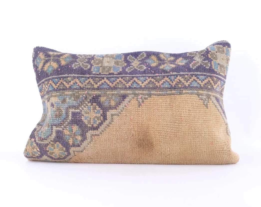 Jute Cushion Cover Home Deco Vintage Throw Case Square Kilim Pillow Handmade
