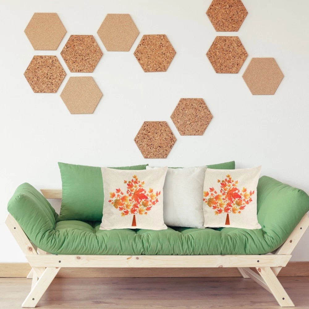 1pc Thanksgiving Pillowcase Pillow Cover Sofa Cushion Cover Home Decoration