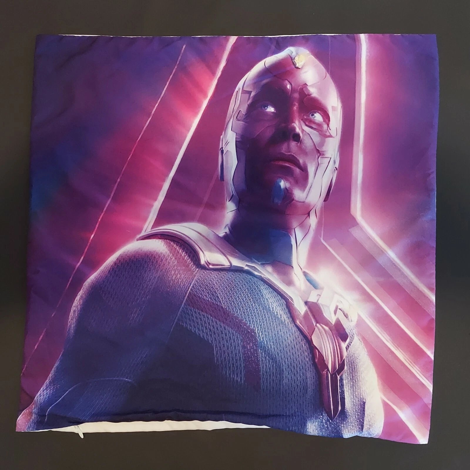 Avengers Vision 18 Inch Living Room Sofa Cushion Cover Pillowcase