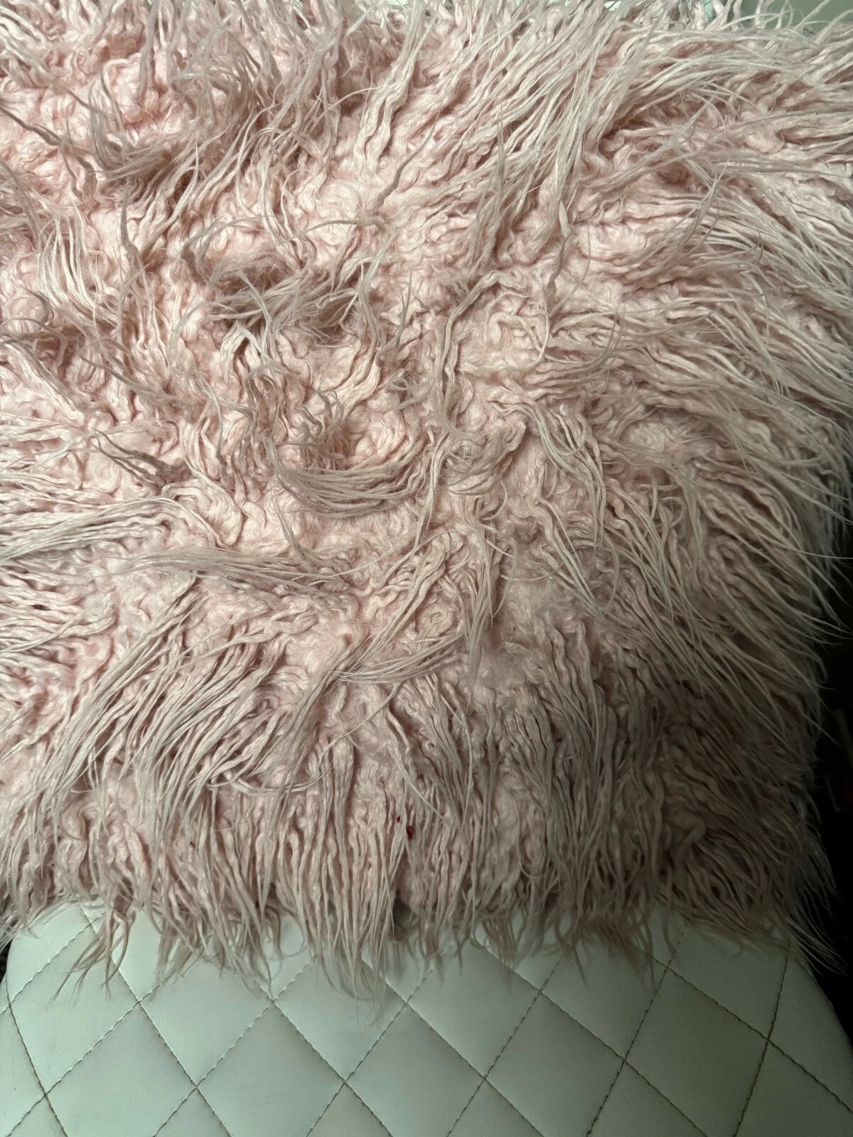 18"x18" Fluffy Faux Fur Cushion Cover Sofa Bed Throw Shaggy Pillow Cases Decor