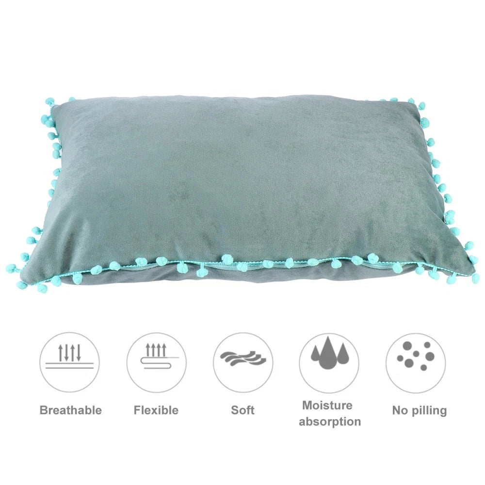 Plush Pillow Cover Sofa Pillow Cover Sofa Cushion Decoration