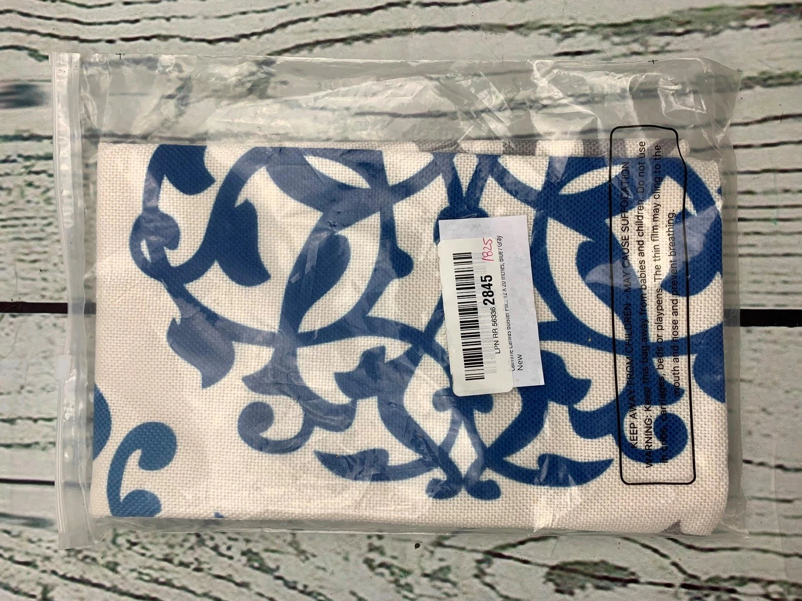 Canvas Pillow Cover Case for Couch Sofa Decoration Modern Geometric 12x20in