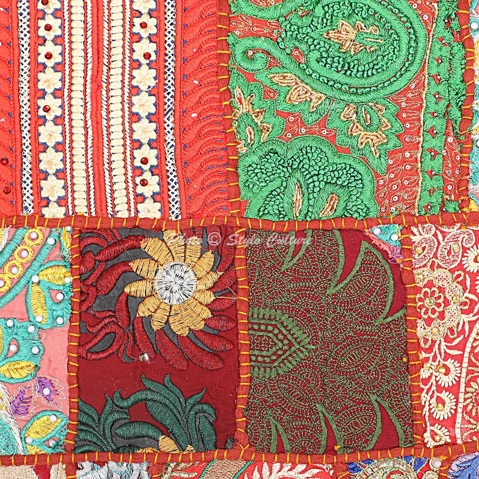 New Home Decor Boho Vintage 18 x 18 in Pillow Cover Case Handwoven Cushion Room