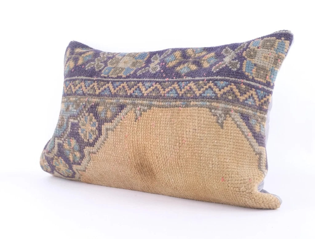 Jute Cushion Cover Home Deco Vintage Throw Case Square Kilim Pillow Handmade