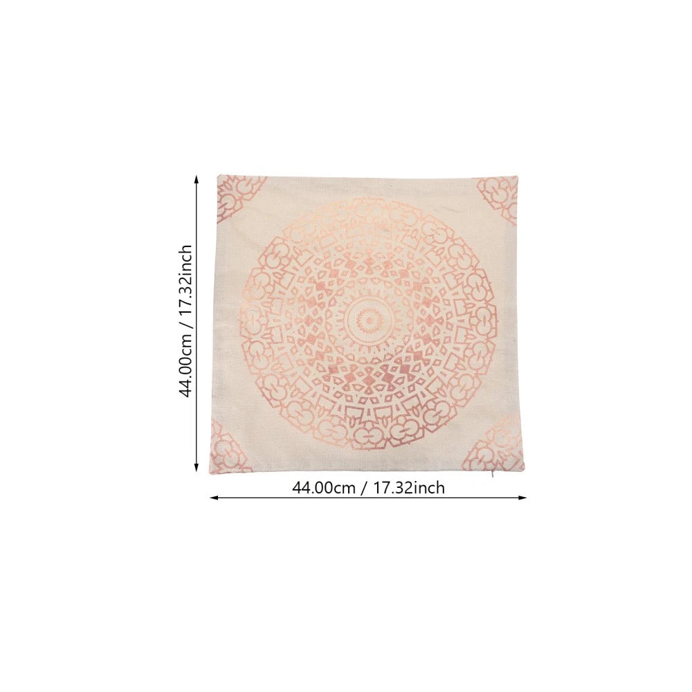 4 Pcs Pillowcase Decoration Office Wear-resistant Sofa Bed Cushion Cover