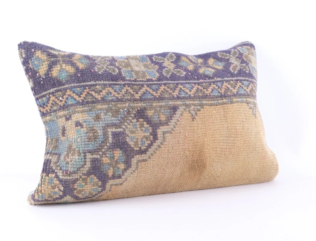 Jute Cushion Cover Home Deco Vintage Throw Case Square Kilim Pillow Handmade