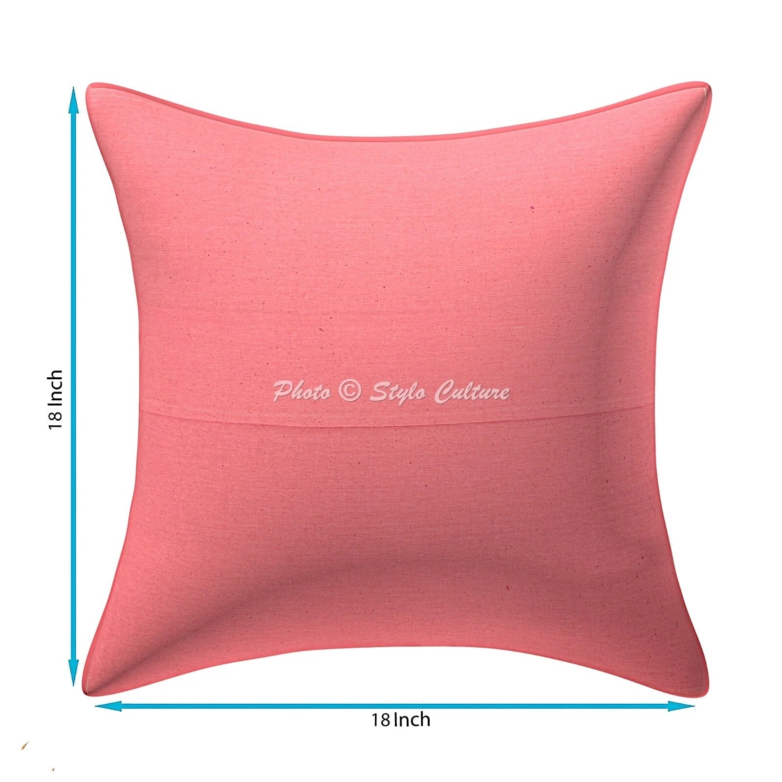 Cushion Cover Bohemian Traditional Yoga Home Decor Pillow Cover Case 18 x 18 in