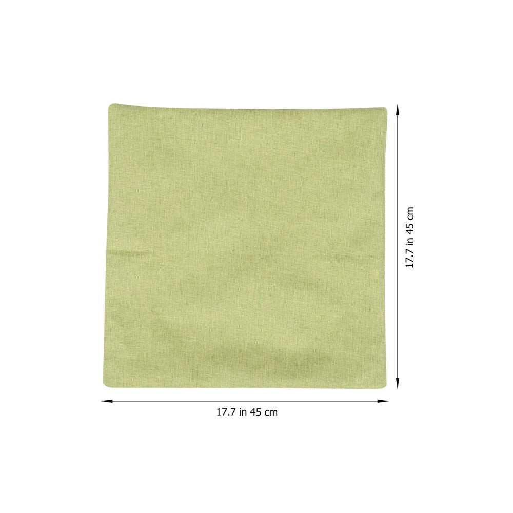 3 Pieces Waterproof Throw Pillowcase Office Child Sofa Bed Cushion Cover