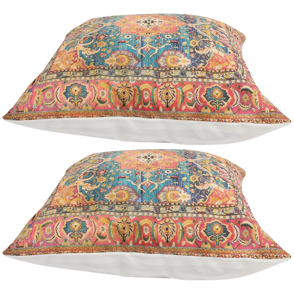 2 Pcs Pillow Case Home Throw Cover Decorative Pillows Covers For Bed