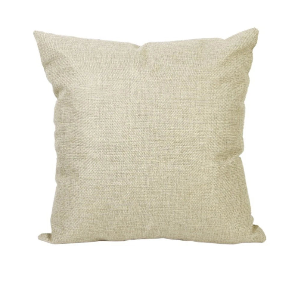 Leaf Decorative Cushion Cover Cotton Linen Sofa Throw Pillow Case