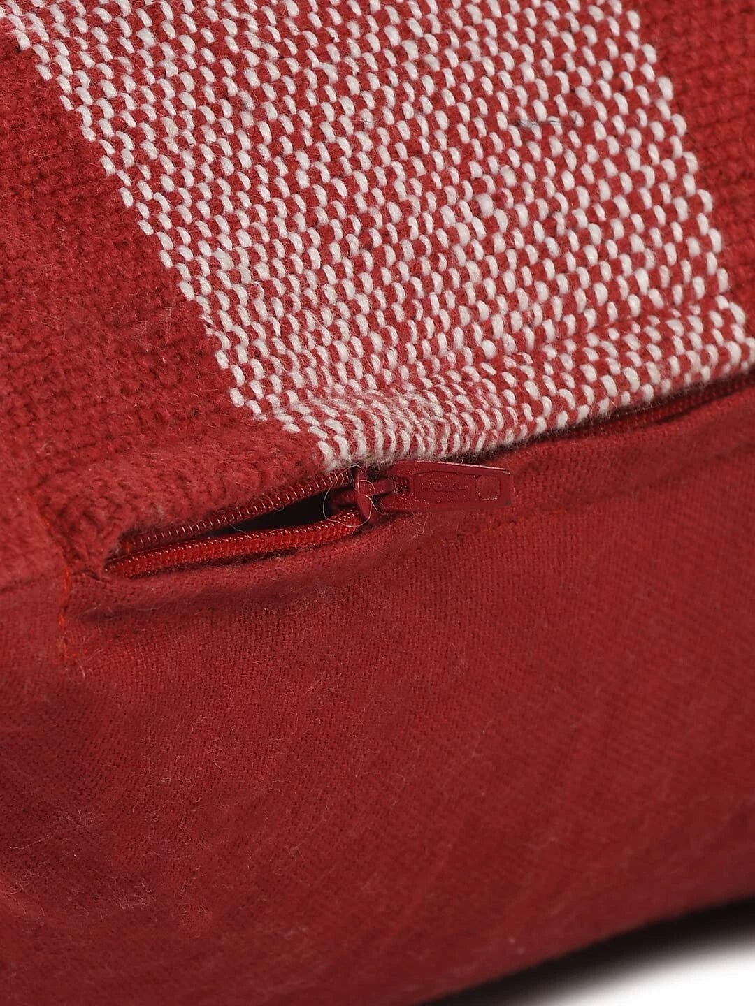 Indian Throw Cotton Check Cushion Cover For Sofa, Living Room Or Bed 18x18 inch