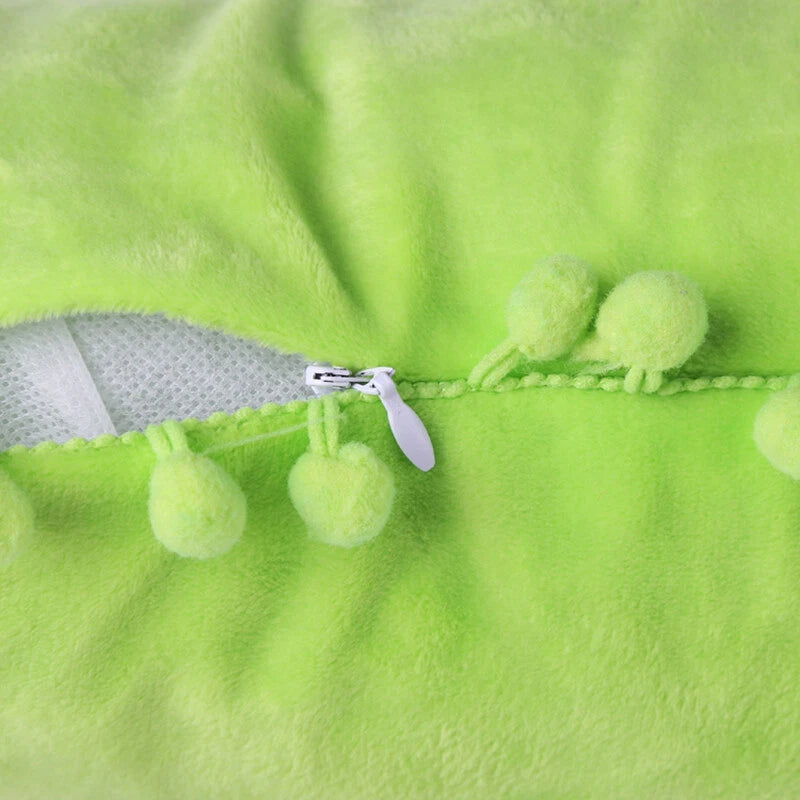 DIY Sublimation Blank Pillow Case Soft Plush Cushion Cover Sofa Car Decor 10Pcs