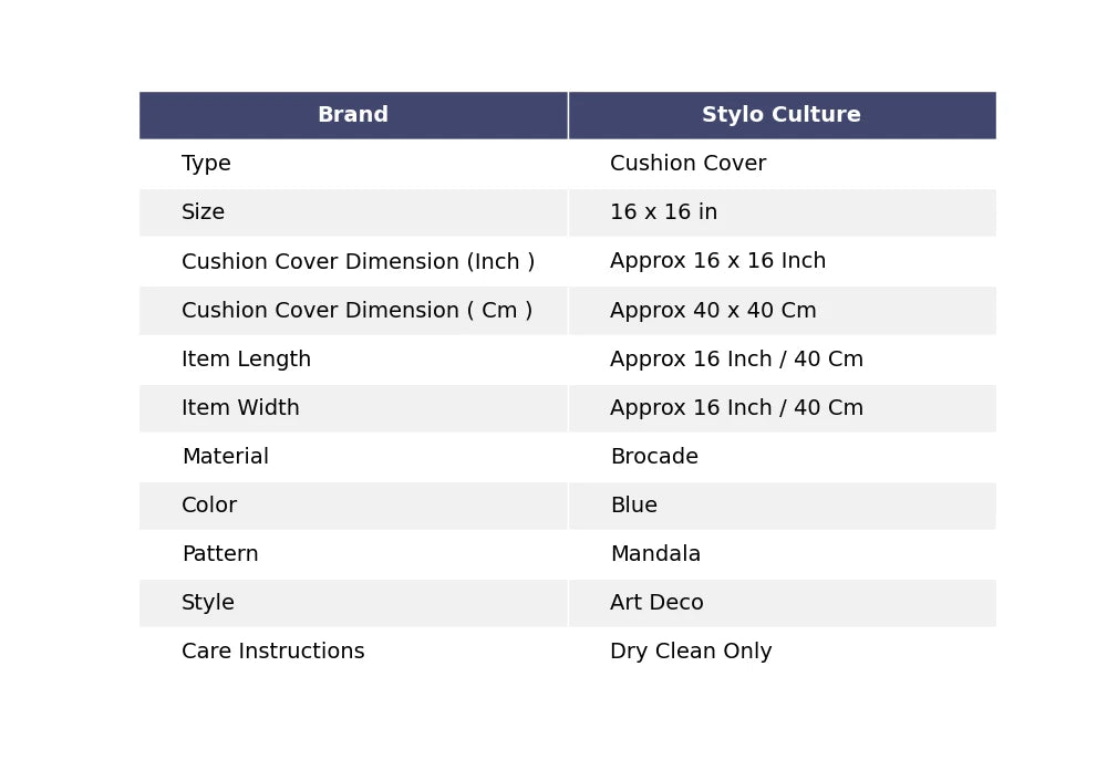 Home Decor Bohemian Brocade Jacquard 16 x 16 in Pillow Cover Case Cushion Room