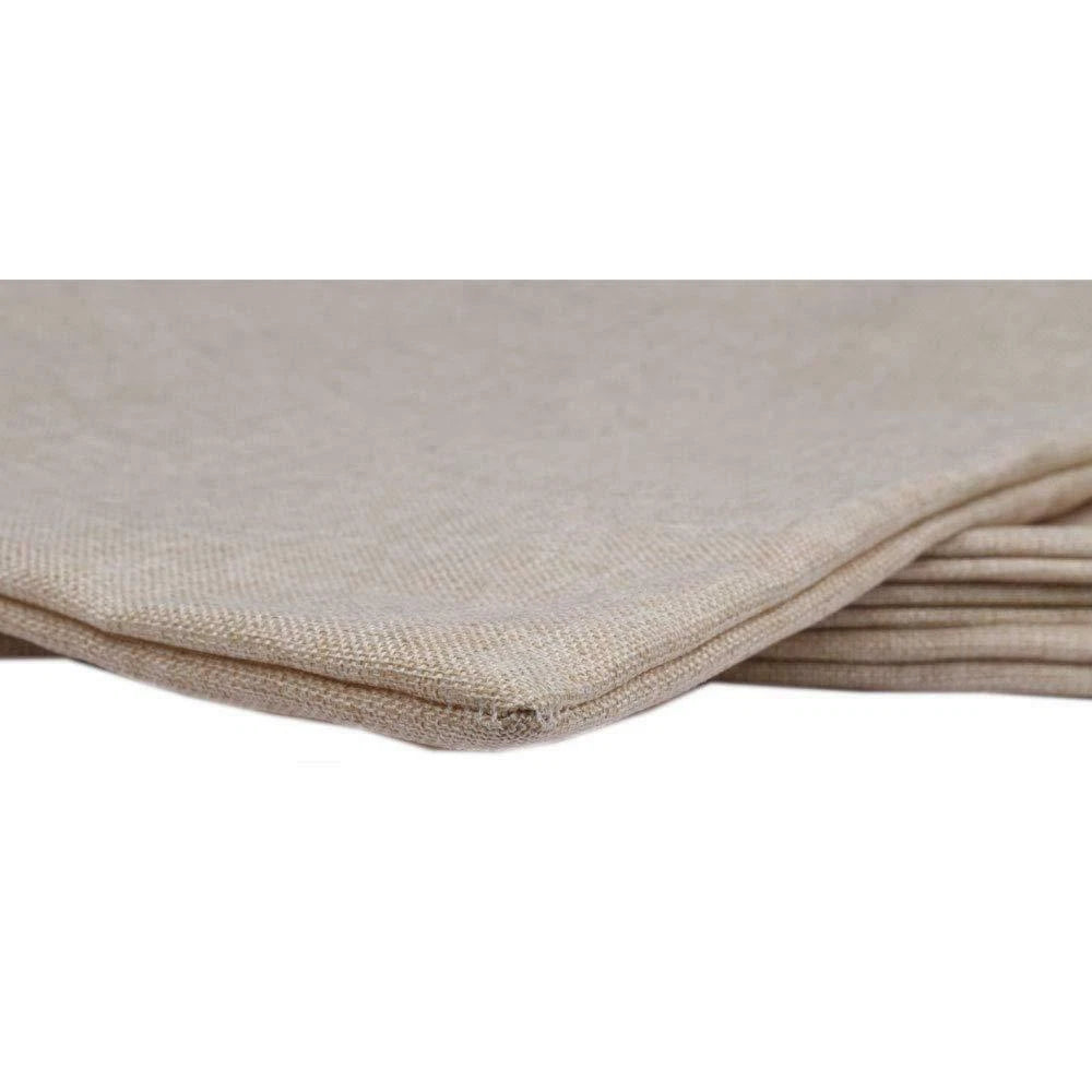 4Pcs 18" Linen Sublimation Blank Pillow Case Throw Cushion Cover Home Sofa Decor