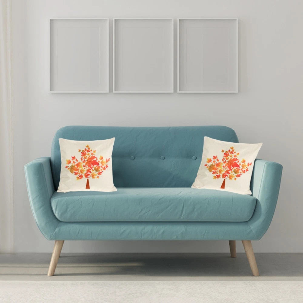 1pc Thanksgiving Pillowcase Pillow Cover Sofa Cushion Cover Home Decoration