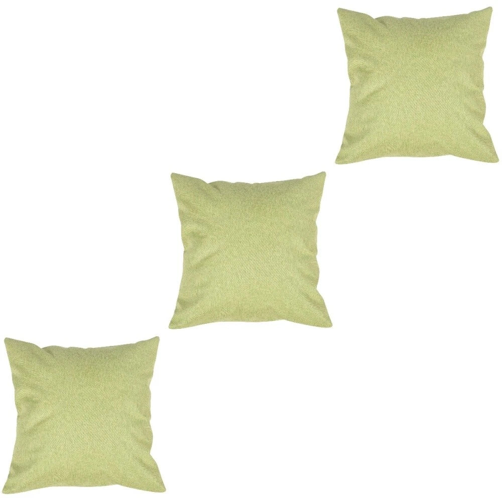 3 Pieces Waterproof Throw Pillowcase Office Child Sofa Bed Cushion Cover