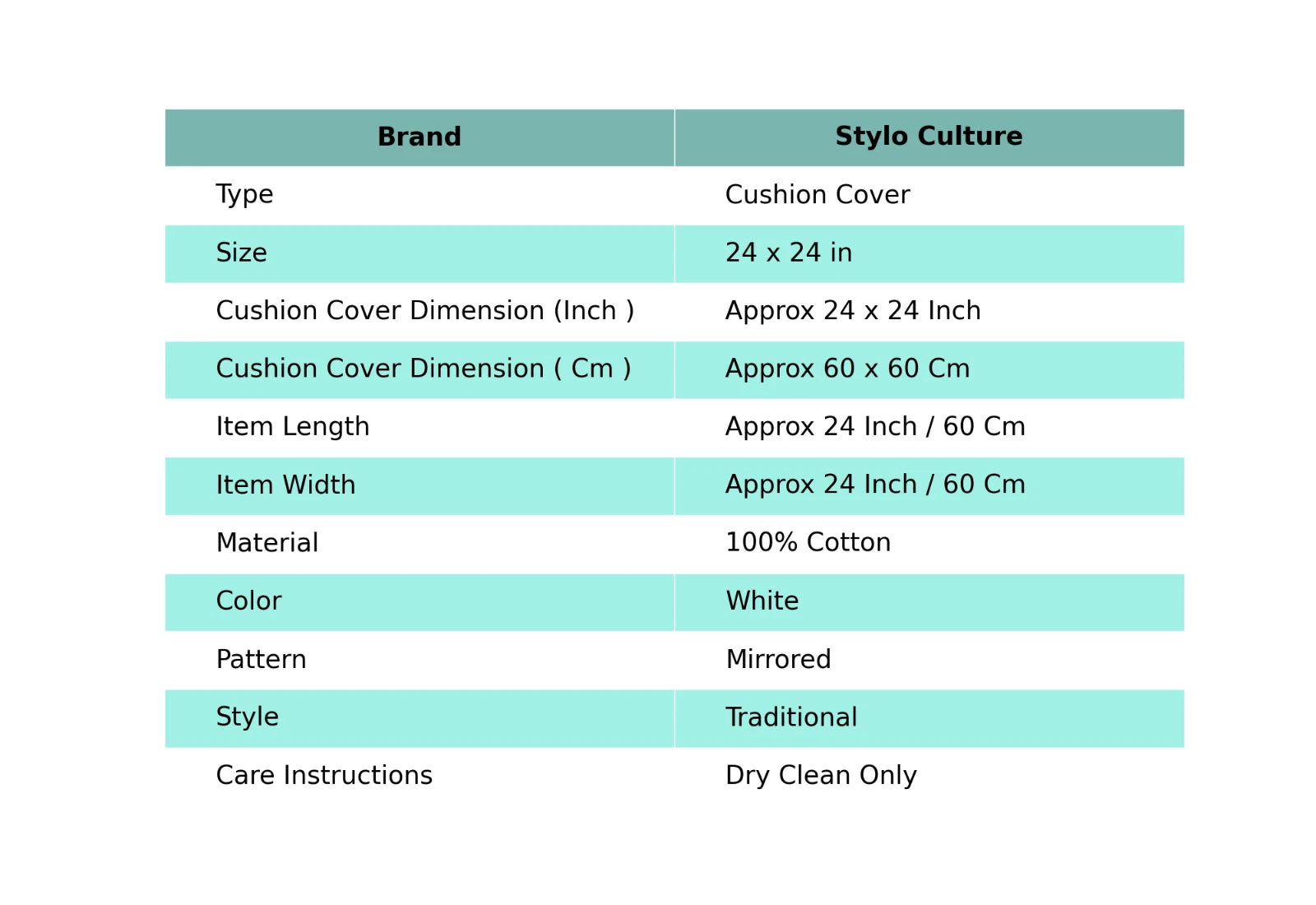 Cushion Cover Handmade Ethnic Embroidered 24 x 24 in Hippie Sofa Car Pillow Case