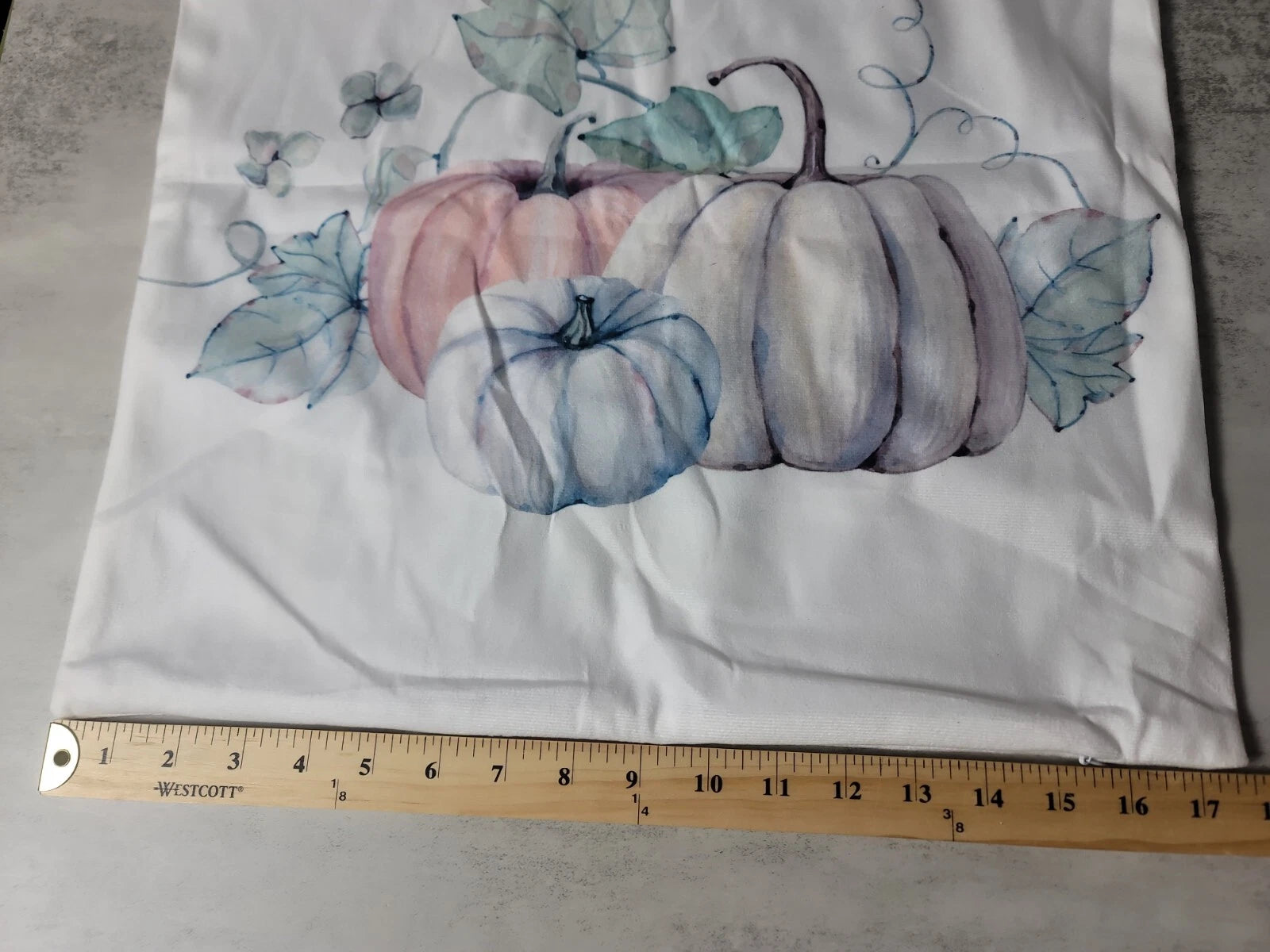 Fall Pumpkin Cushion Throw Cover Pillow Case Chair Bed Sofa Couch Decoration Zip