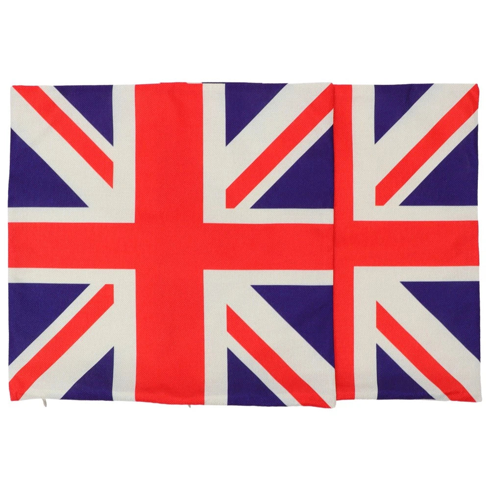 2 Pcs Cushion Cover Office Sofa Throw Pillow Case Couch Bed Pillowcases