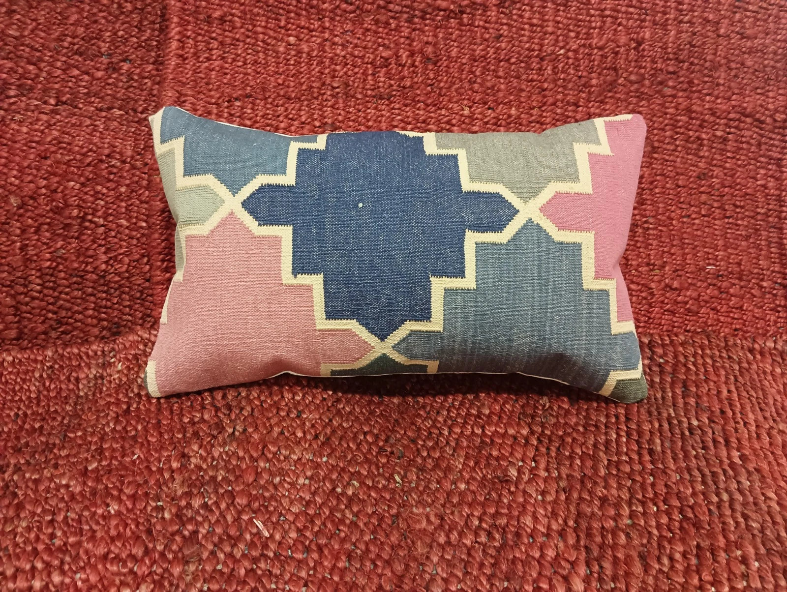 Home Decorative Kilim Designer Cotton Pillowcase Handmade Cushion Cover 30x50 Cm