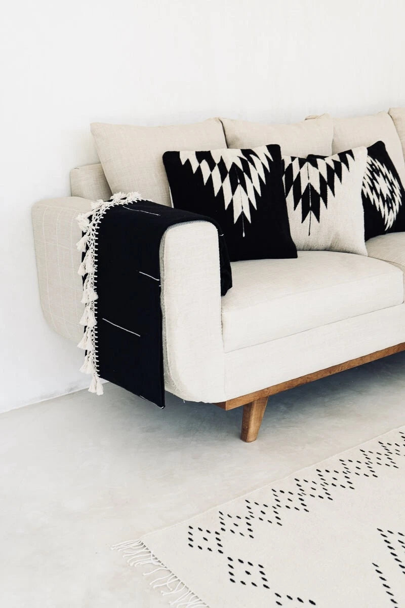 4 Set Handmade Wool Cushion Cover 18x18" Throw Vintage Kilim Bed Sofa Pillowcase