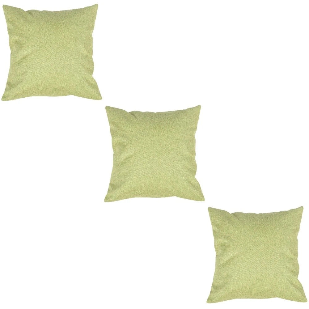 3 Pieces Waterproof Throw Pillowcase Office Child Sofa Bed Cushion Cover