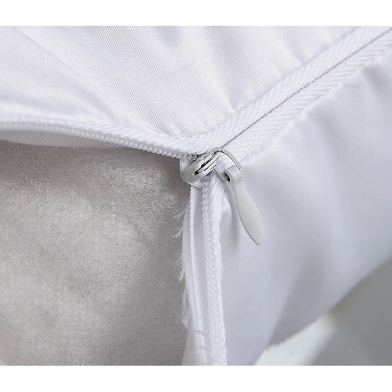 10Pcs 18" White Sublimation Blank Pillow Case Home Sofa Car Decor Cushion Cover