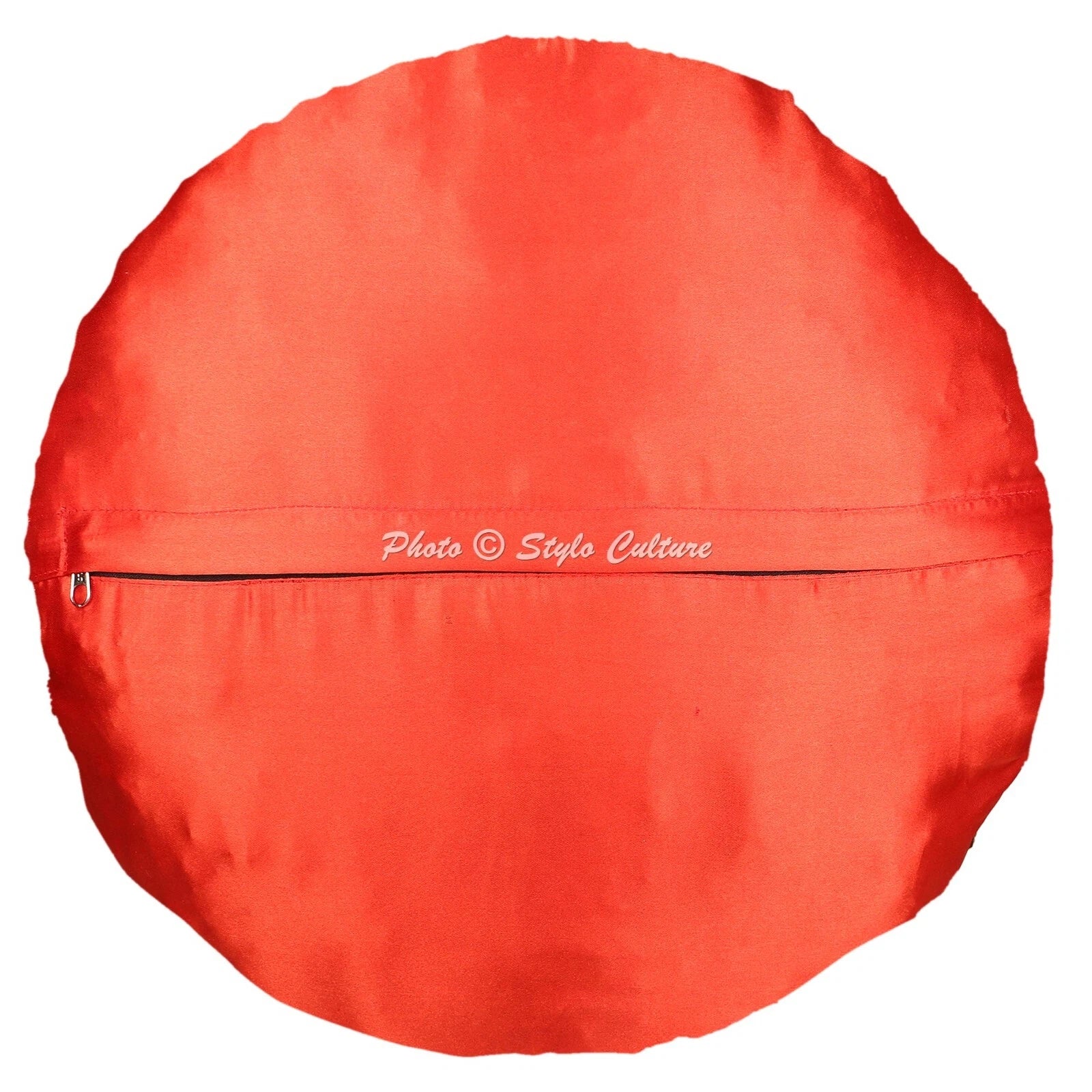 Pillow Cover Elephant Brocade Jacquard Decor Car Sofa Cushion Case 17 x 17 in