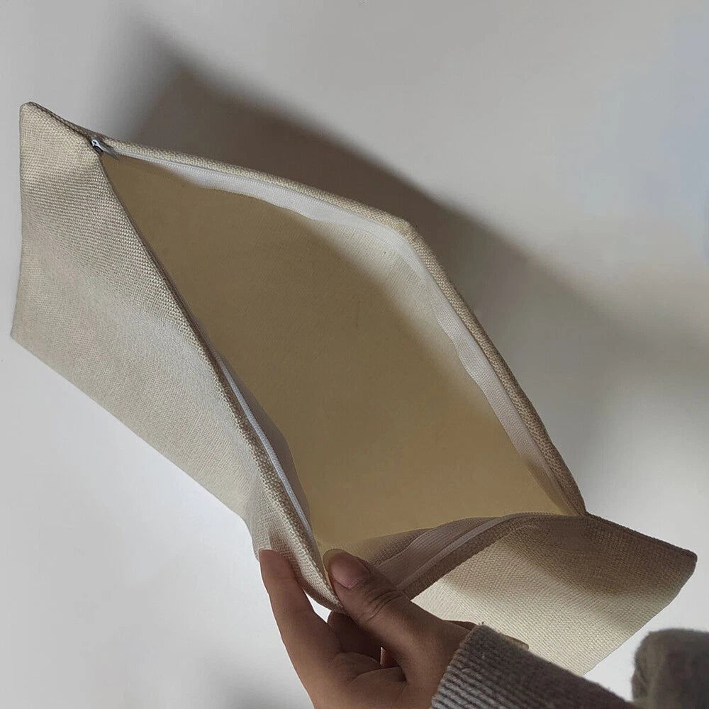 20Pcs Linen Sublimation Heat PressTransfer Blank Pillow Case Sofa Cushion Cover