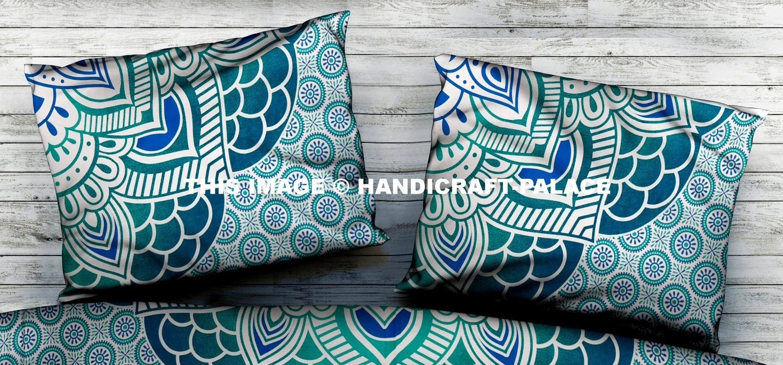 Indian Sofa Bed Cushion Cover Home Decor Bohemian Mandala Cotton Pillow Cover