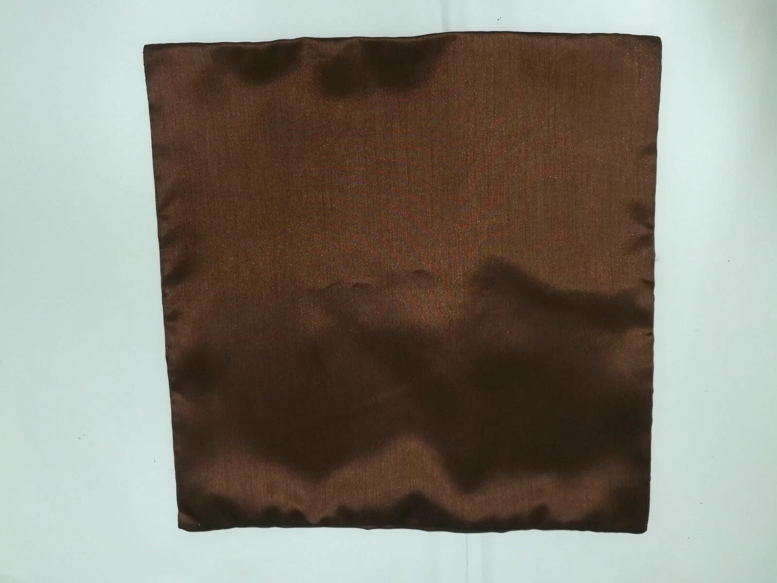 2 pcs Thai Silk Elephant Brown Pillow Case Cushion Covers Sofa bed 16" x 16" New