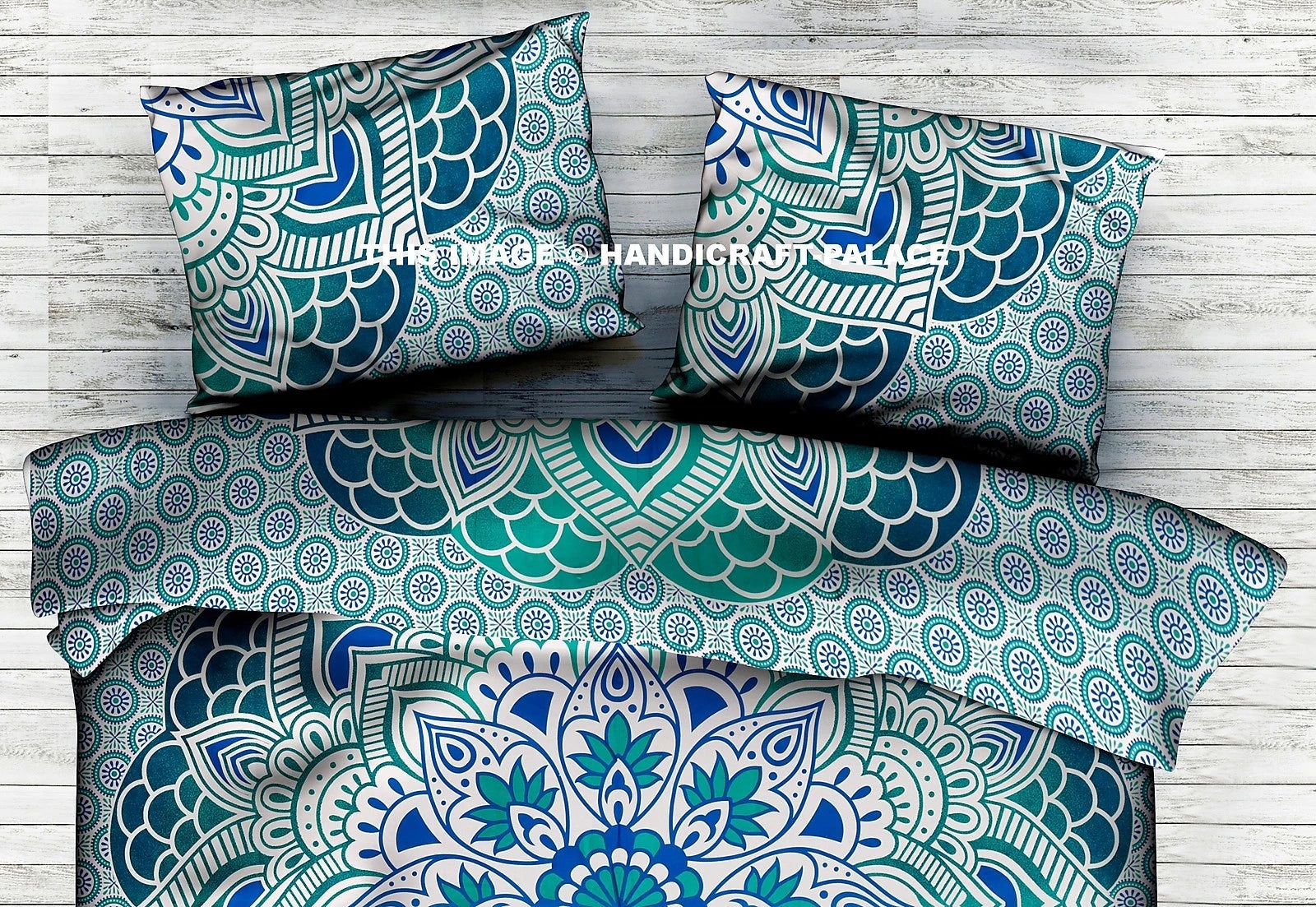 Indian Sofa Bed Cushion Cover Home Decor Bohemian Mandala Cotton Pillow Cover
