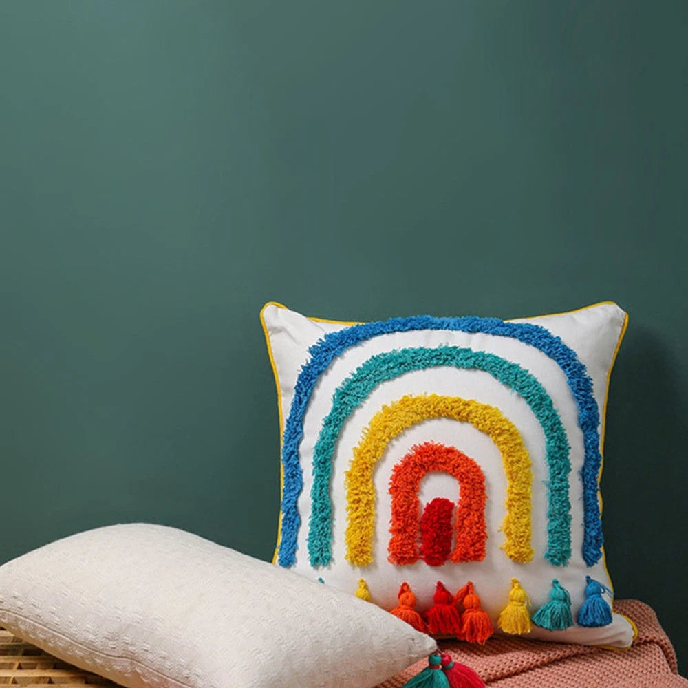 Printed Cushion Cover Sofa Cushion Cases Throw Pillow Case Bedding Cover