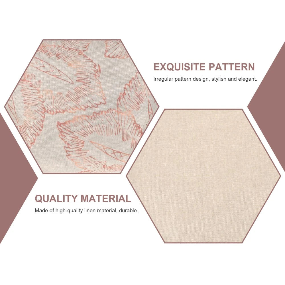 4 Pcs Pillowcase Decoration Office Wear-resistant Sofa Bed Cushion Cover