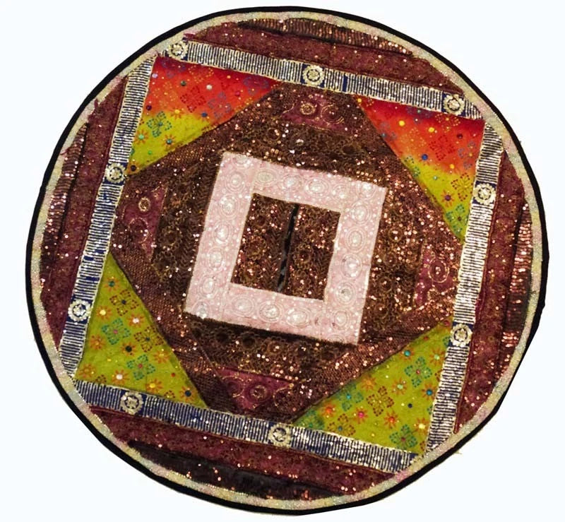 40" BROWN ANTIQUE NEW HOME GIFT DÉCOR FLOOR THROW BED CUSHION PILLOW COVER