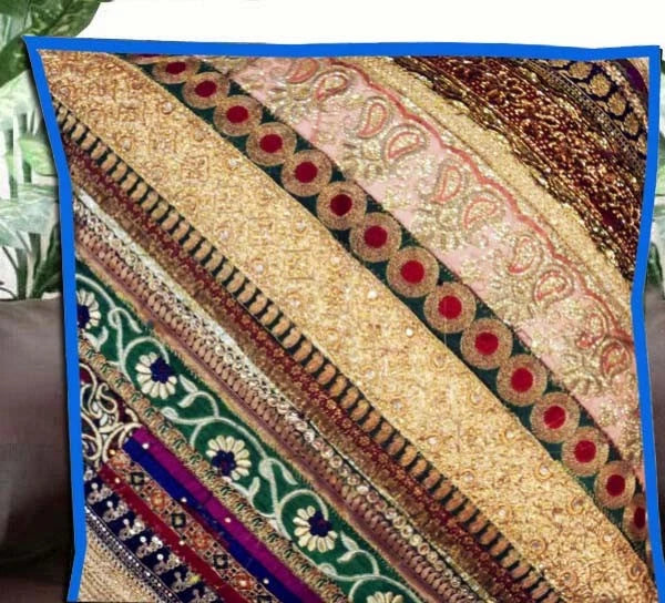 30" VINTAGE SARI HOME SOFA DÉCOR GIFT FOR GIRL FLOOR THROW CUSHION PILLOW COVER