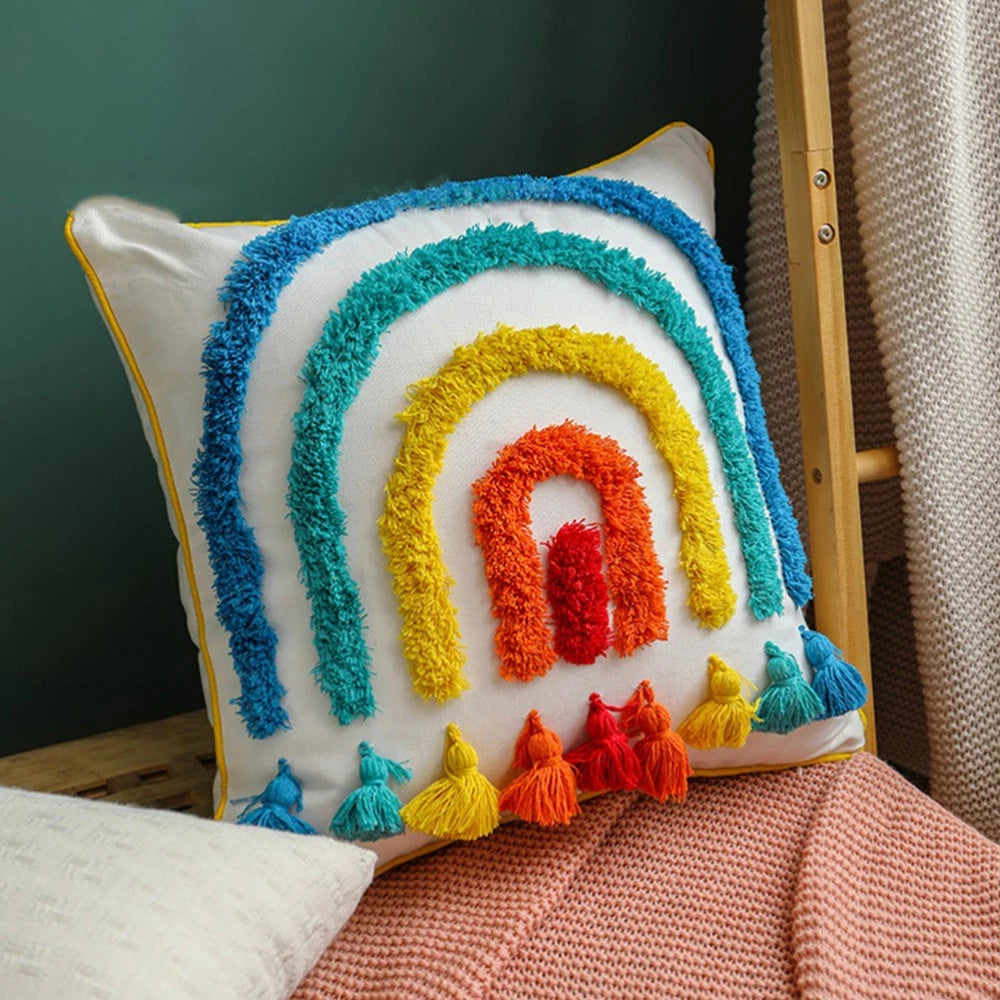 Printed Cushion Cover Sofa Cushion Cases Throw Pillow Case Bedding Cover