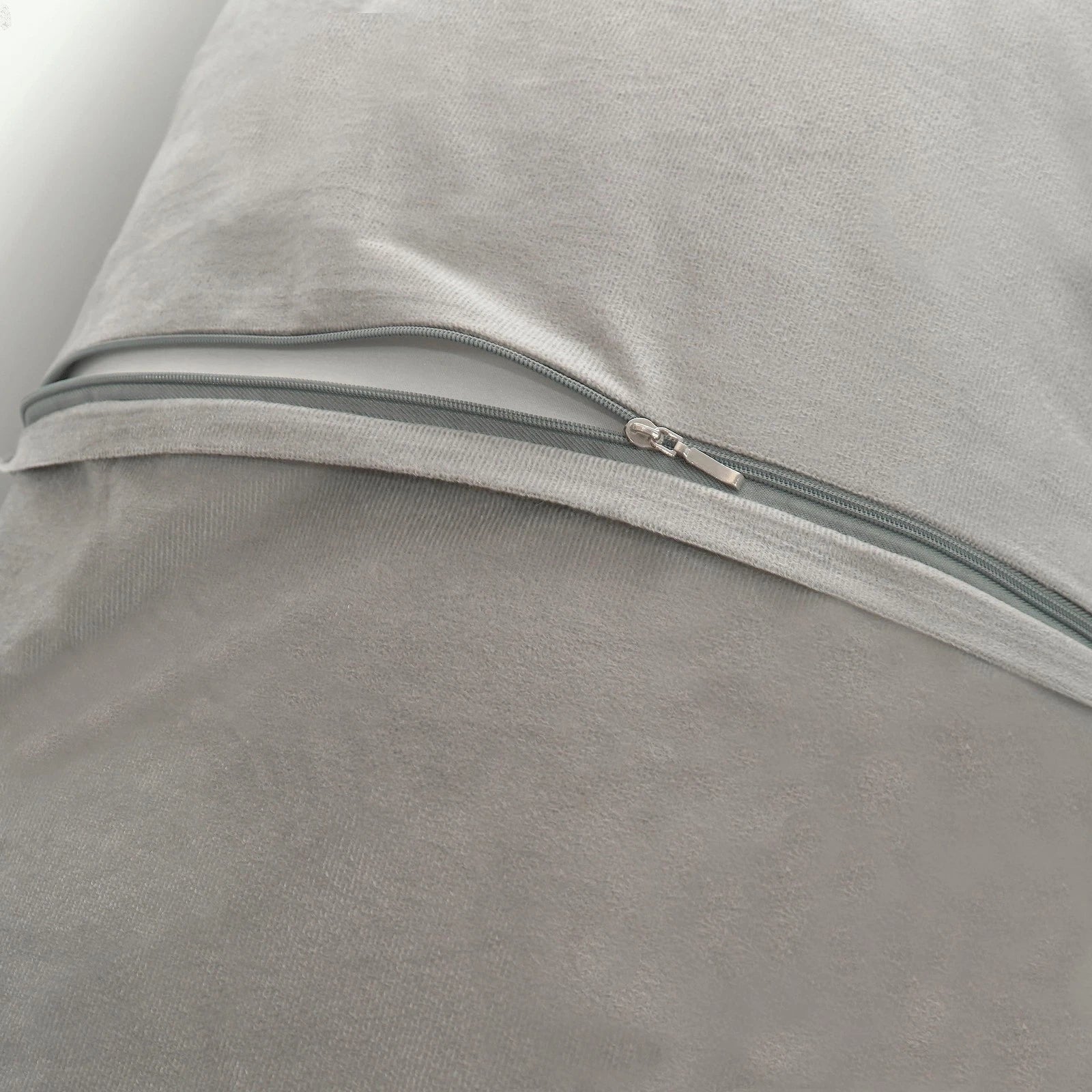 Home Long Body Lumbar Pillow case Cover,Solid Color Geometry Cushion Plush Pi...