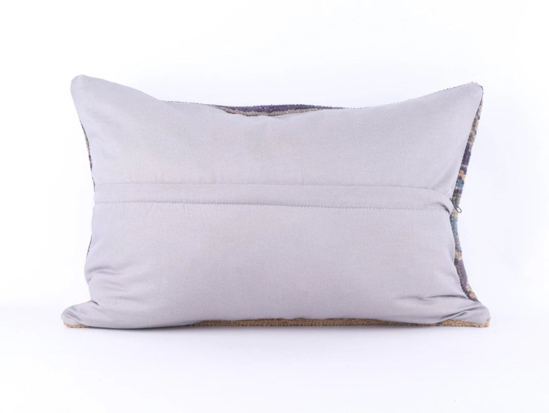 Jute Cushion Cover Home Deco Vintage Throw Case Square Kilim Pillow Handmade