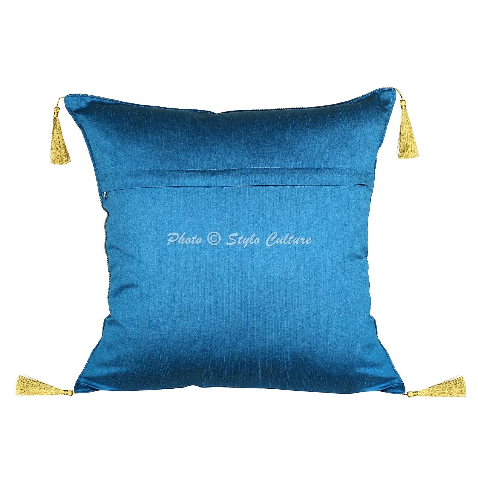 Boho Bohemian Cushion Cover Brocade Jacquard Elephant Decor Pillow Cover Case