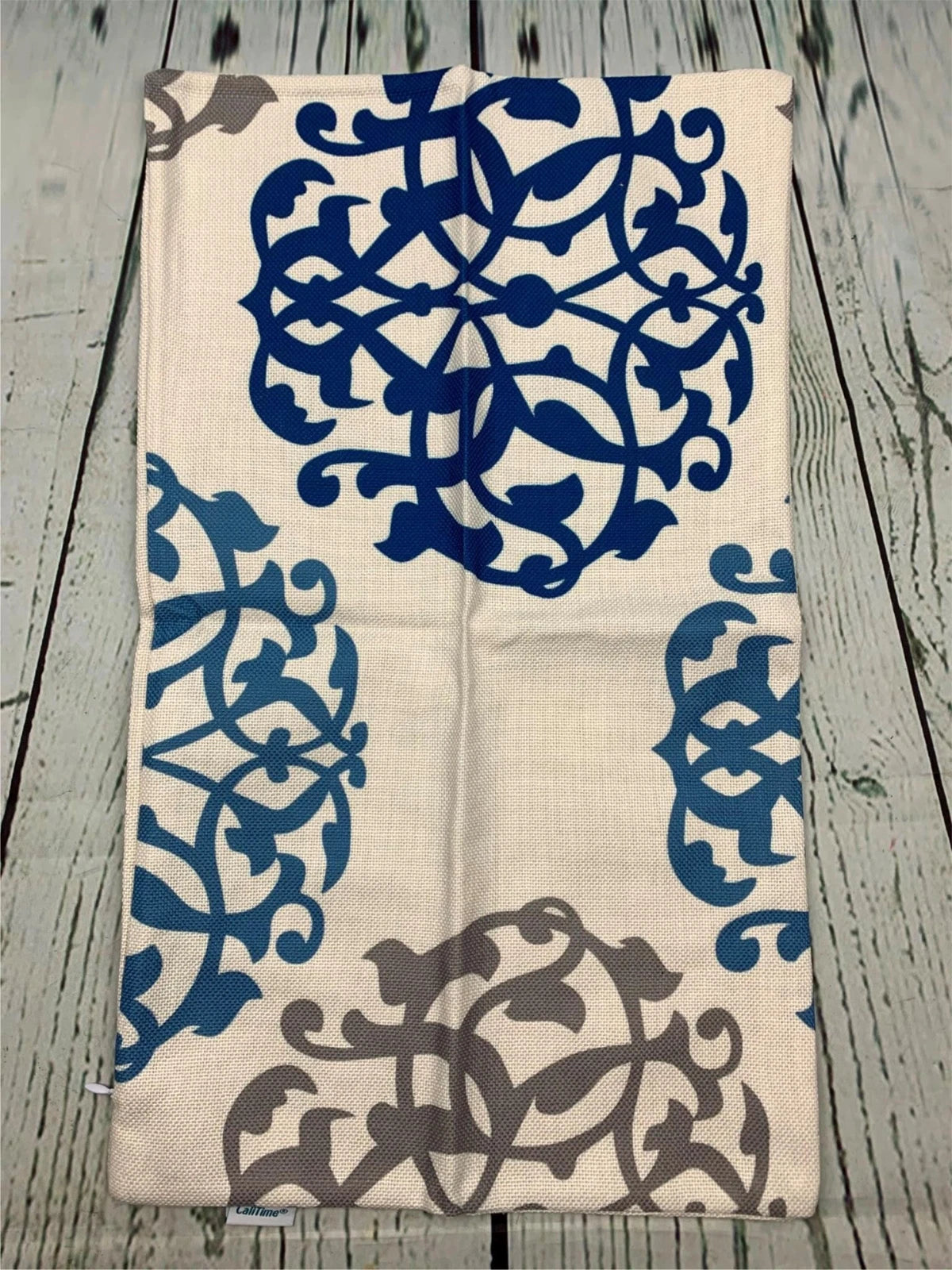 Canvas Pillow Cover Case for Couch Sofa Decoration Modern Geometric 12x20in