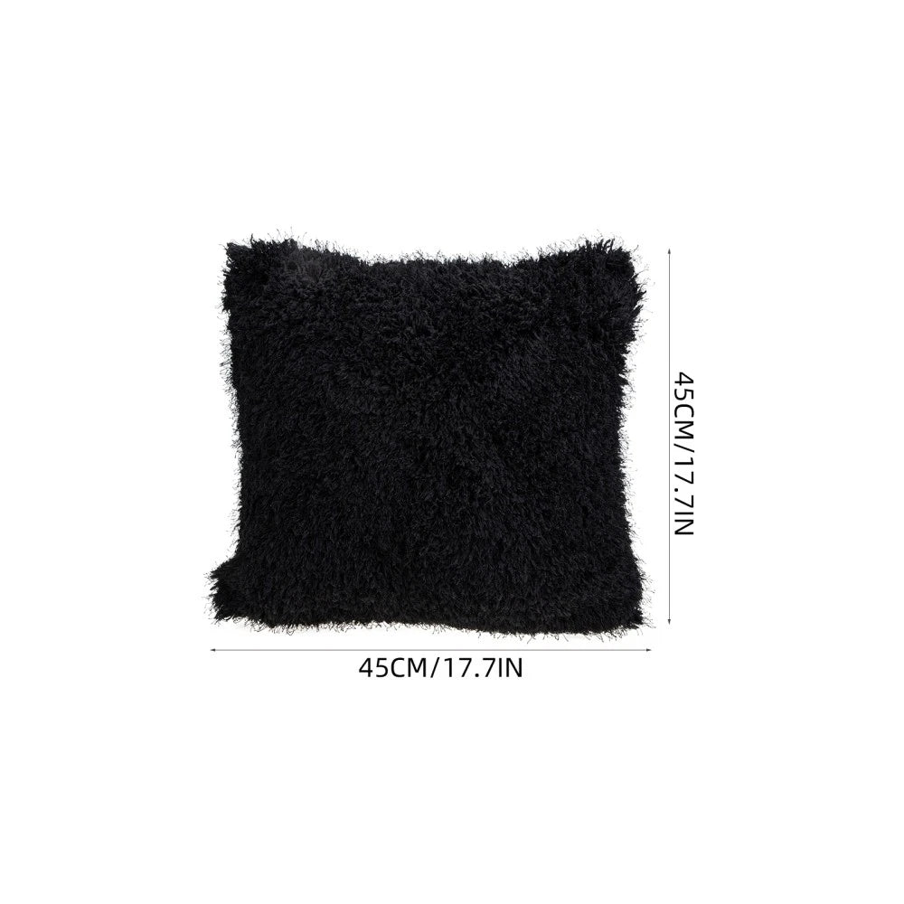 2 Pcs Plush Throw Pillowcase Sofa Bed Cushion Cover Halloween Covers