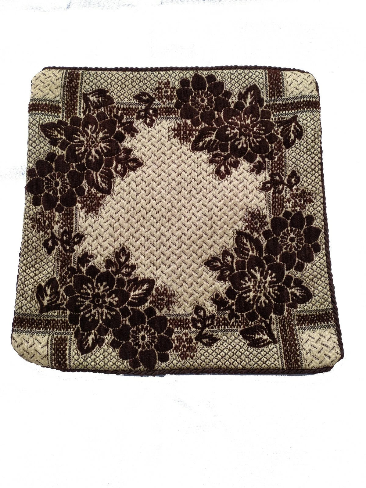 Cotton Bedding Sofa Cushion Cover Indian 12 X 12 Inches Pillow Case Cover Throw